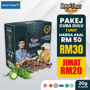 Kopi Ala Kazim Pakej Cuba Dulu (1 Unit)