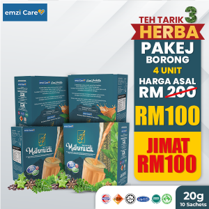 Teh Tarik Mahmudi Pakej Puas Hati ( 4 Unit)